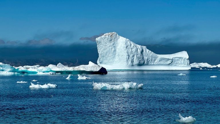 Arctic iceberg ocean