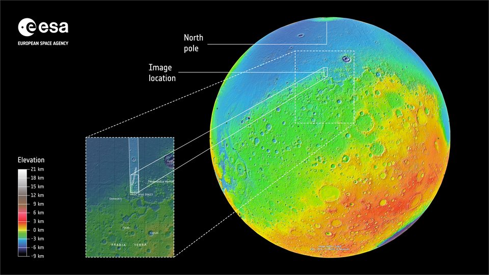 Where on Mars is Mamers Valles