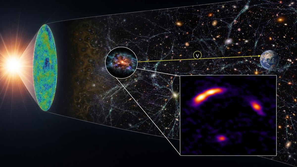 Shadow Blaster galaxy neutrino source