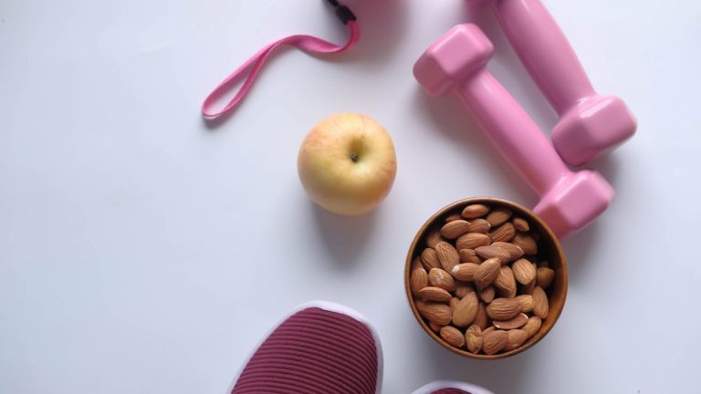 Exercise and healthy food for a lifestyle intervention