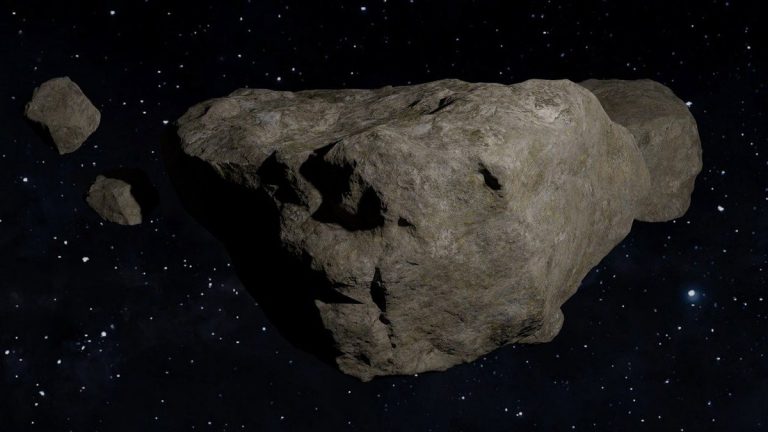 Meteorite asteroid space rock