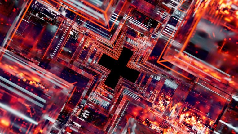 Quantum material electronics illustration