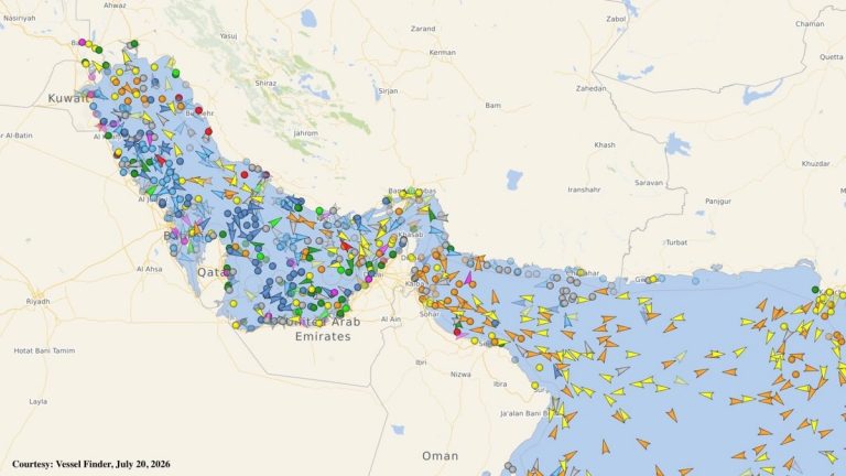 Thousands of idle ships in Hormuz raise a global bioinvasion warning