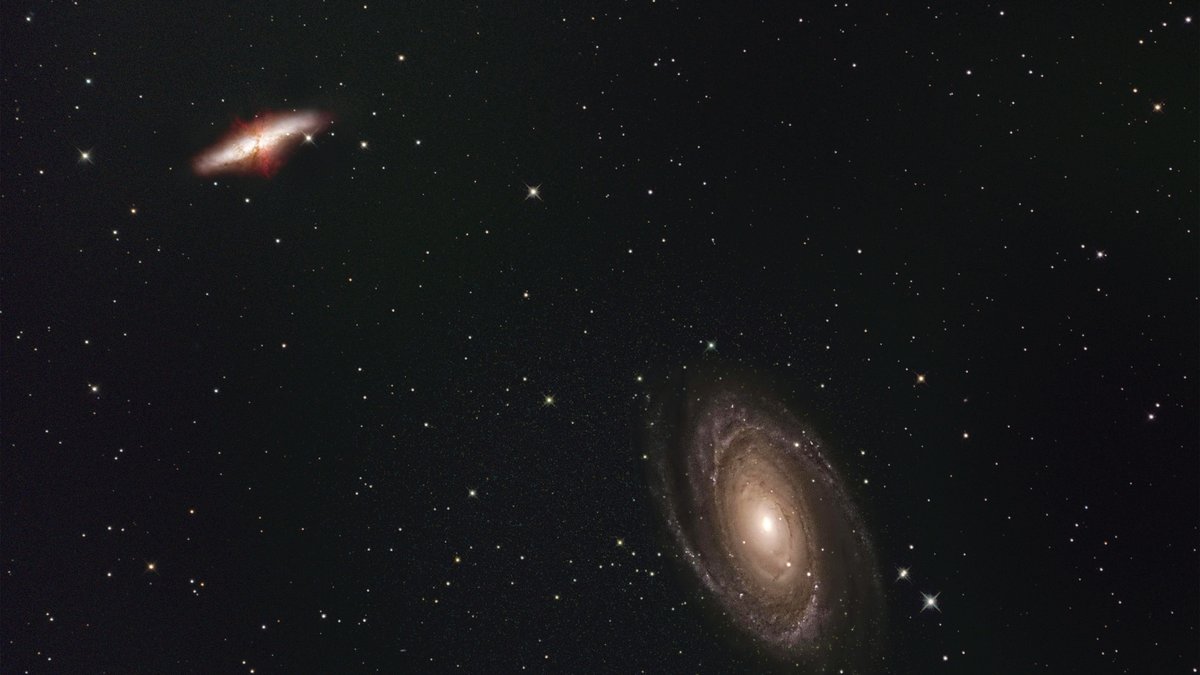 Captivating image of a spiral galaxy and surrounding star field, highlighting deep space beauty
