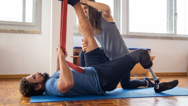 Astronaut rehabilitation exercise