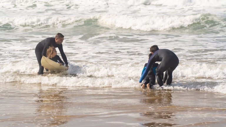 Child surf therapy