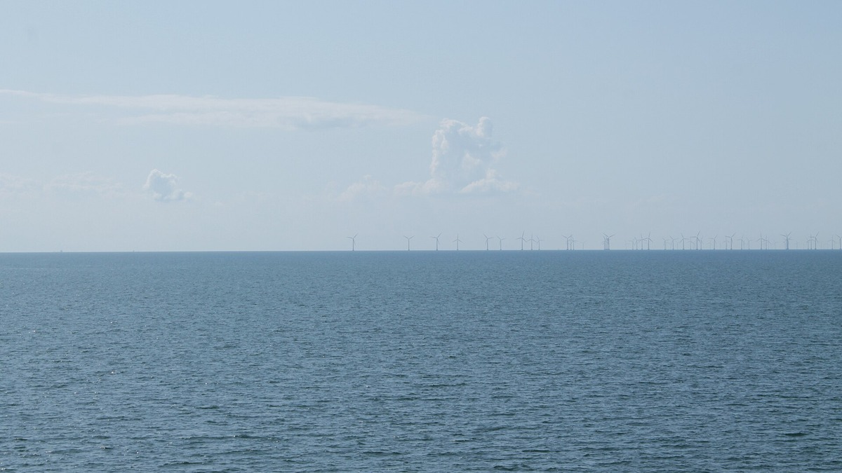 Offshore wind turbines in the Baltic Sea